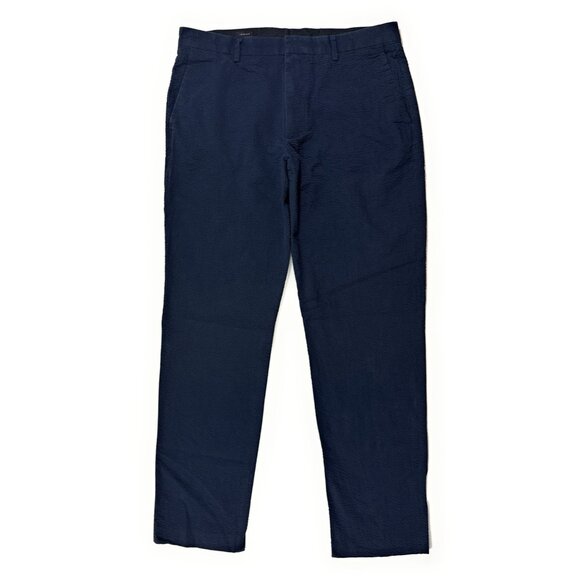 J Crew Ludlow Slim Fit Three Looms Japanese Seersucker Pant Trouser Size 34x32